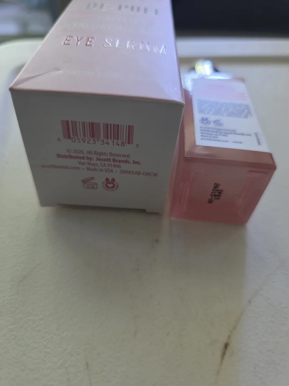 Valean Labs DE-PUFF Eye Serum — Pink